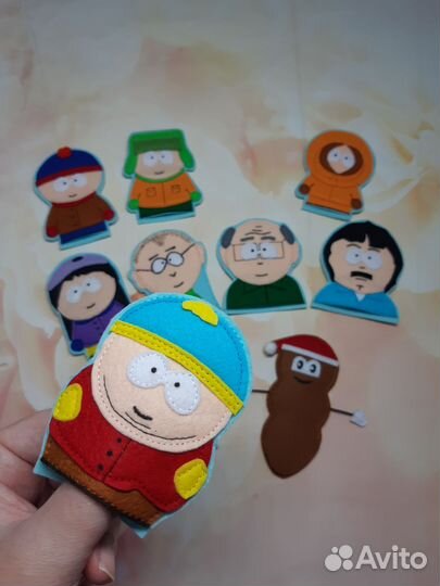 Южный парк,игрушки (Комплект 10 шт)