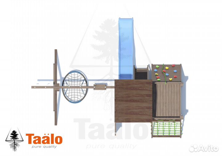 Детская игровая площадка Taalo Серия В4 модель 2