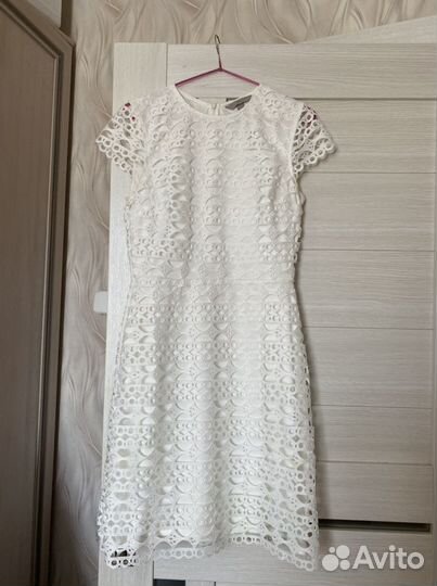 Платье белое кружево