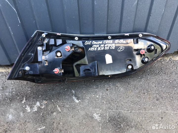 Фонарь задний левый Mercedes Benz Glc Coupe C253