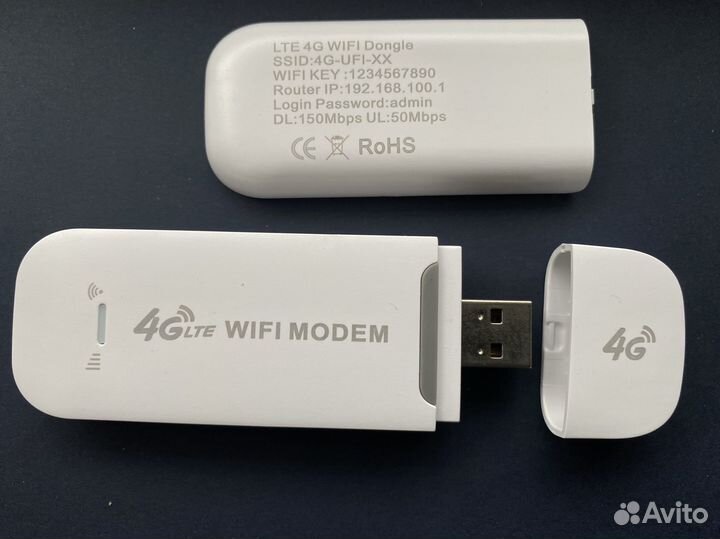 4G LTE модем с Wi-Fi / 4g роутер + SIM в подарок