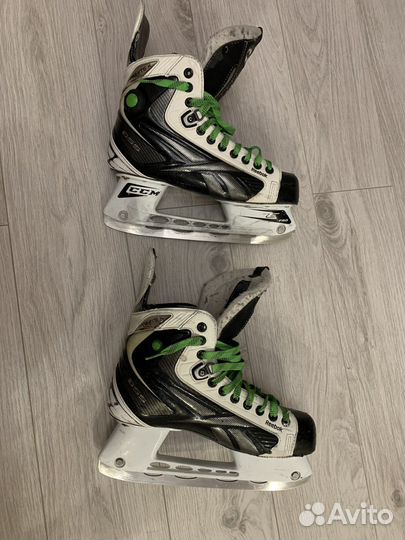 Коньки хоккейные reebok white k 8D