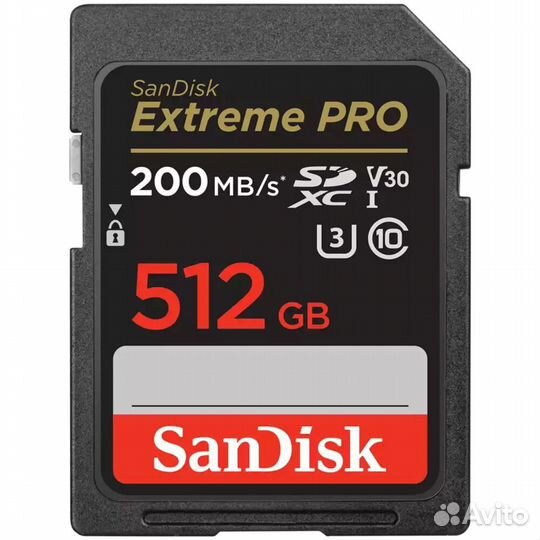 Карта памяти SecureDigital 512Gb SanDisk #394291