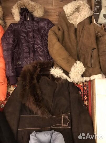 Пуховик пакетом размер 44-46-48