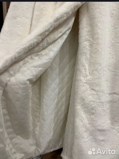 Шуба искусственная длинная