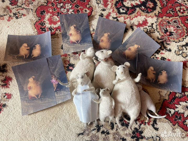 Валяные игрушки