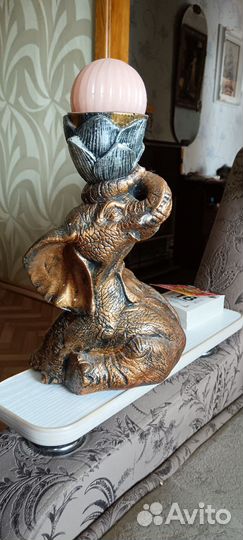 Статуэтка слон со свечкой
