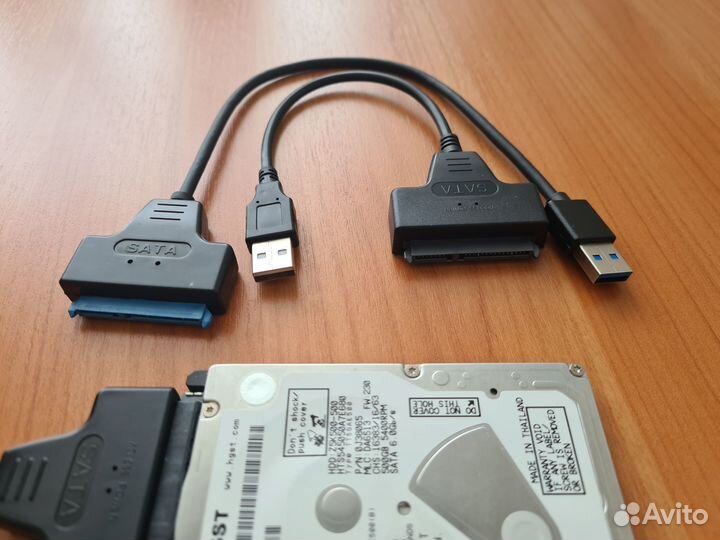 Переходник для жесткого диска hdd ssd sata-usb3.0