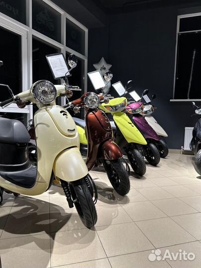 Мопеды Honda, Yamaha без пробега по РФ