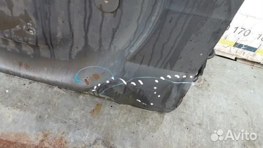 Дверь 3-5 toyota land cruiser prado J120 (BEA05GF0