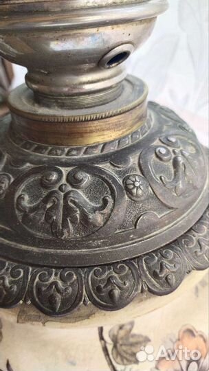 Керосиновая лампа фарфор