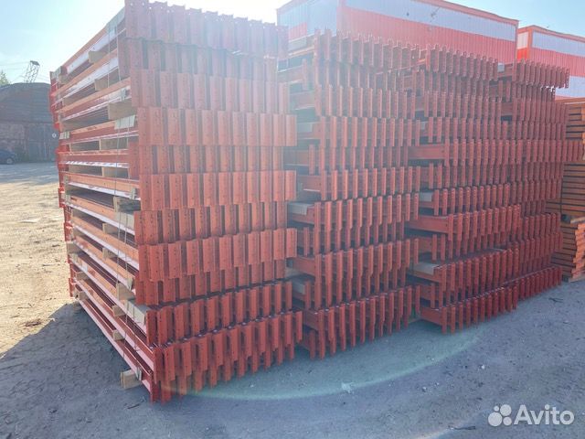Стеллажи фронтальные для склада паллетные