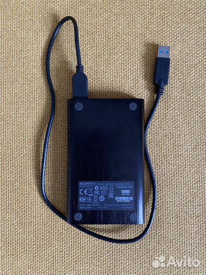 Внешний жеский диск 1 TB sony