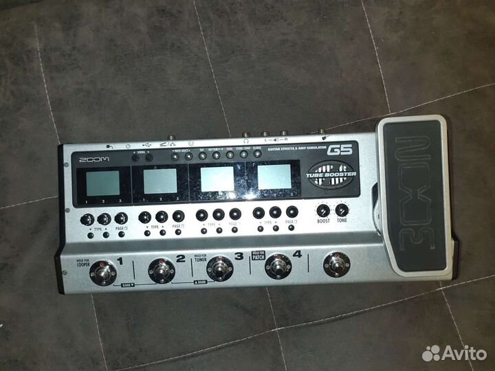 Гитарный процессор zoom g5
