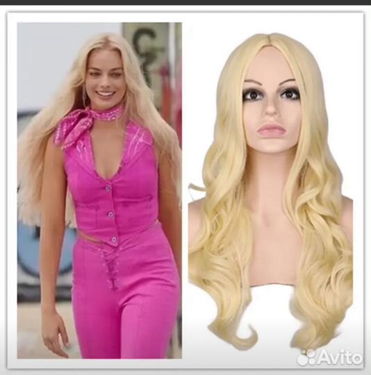 Парик для образа барби парик барби