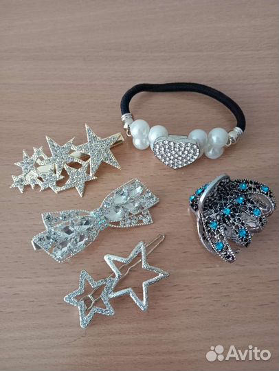 Заколки для волос, новые