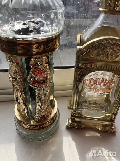 Бутылка из под армянского коньяка