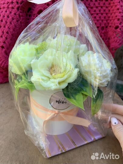 Букет из мыла