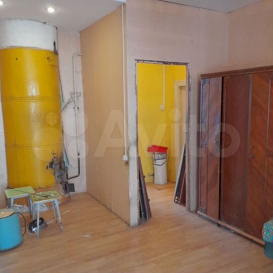 Комната 38,7 м² в 4-к., 2/2 эт.