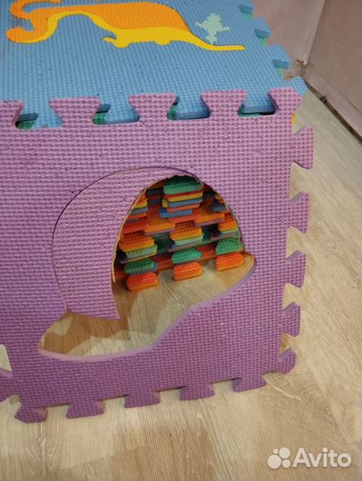 Мягкий коврик пазл