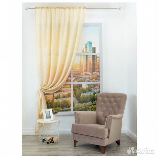 Штора портьерная на шт.ленте amore MIO тергалет 14