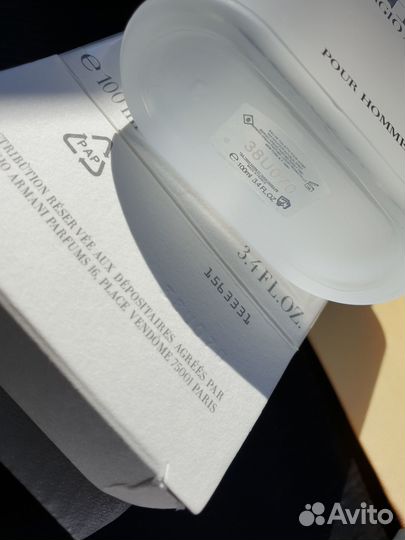 Armani acqua di gio 100ml оригинал