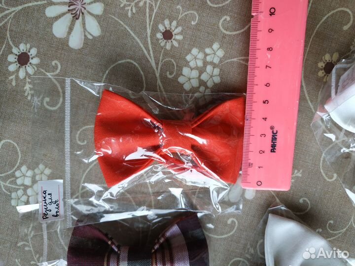 Резинка для волос бабочка галстук