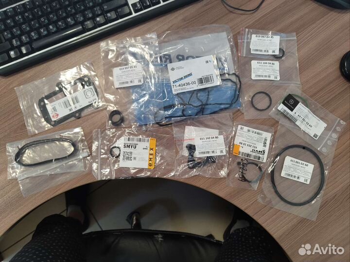 Запчасти на двигатель ом651