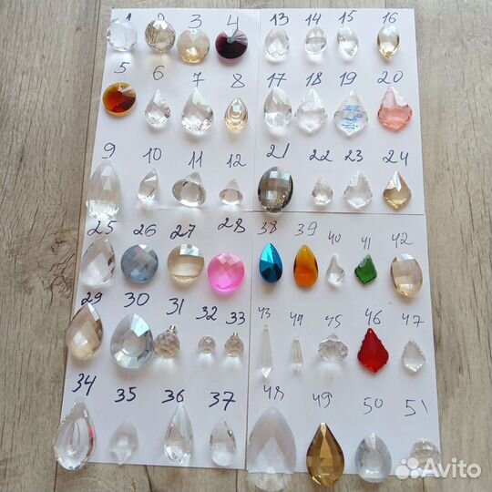 Хрусталики для люстры