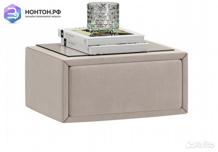 Тумба прикроватная Элис бежевая