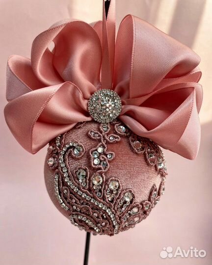 Новогодние шары игрушки ручной работы