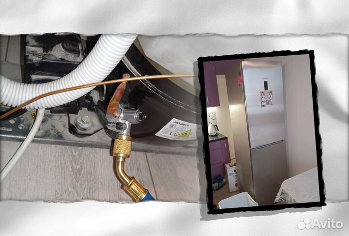Ремонт холодильников. Заправка фреоном