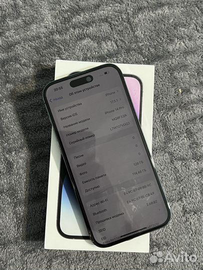 iPhone 14 Pro, 128 ГБ