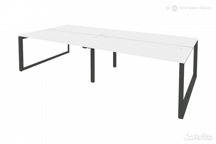 Стол-бенч двойной на О-образном м/к Onix O.MO-D.RS