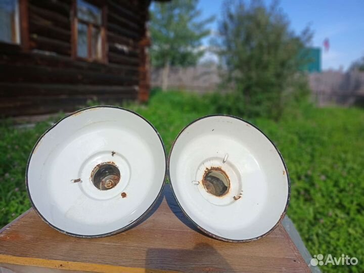 Промышленные светильники СССР 2 шт