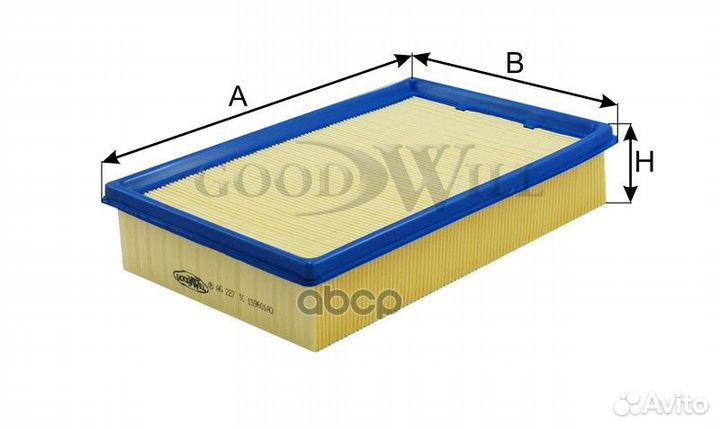 Фильтр воздушный Transit AG227 Goodwill
