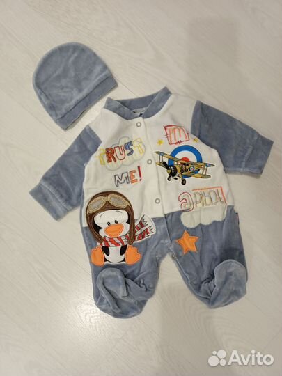 Комбинезоны для малыша размеры 62 - 80