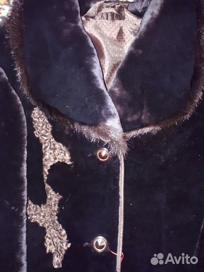 Шуба новая мутон