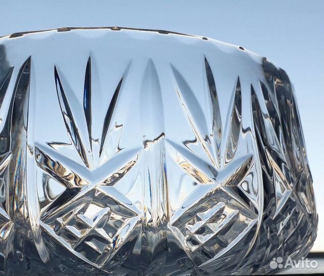 Салатник Большой. Хрусталь. Чехословакия