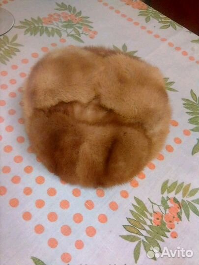 Шапка норка женская