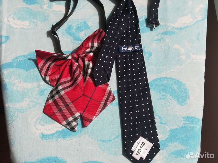 Галстук, бант для девочки