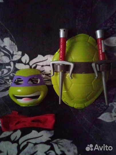 Панцирь и маска черепашки нинзя