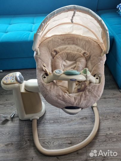 Детские электронные качели graco