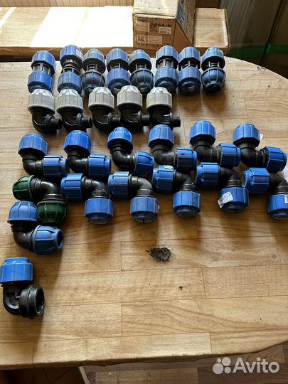 Фитинги пнд 50, 40, 32, 25 и 20 мм