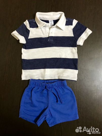 Летние вещи H&M, Old Navy для мальчика 3-9 мес