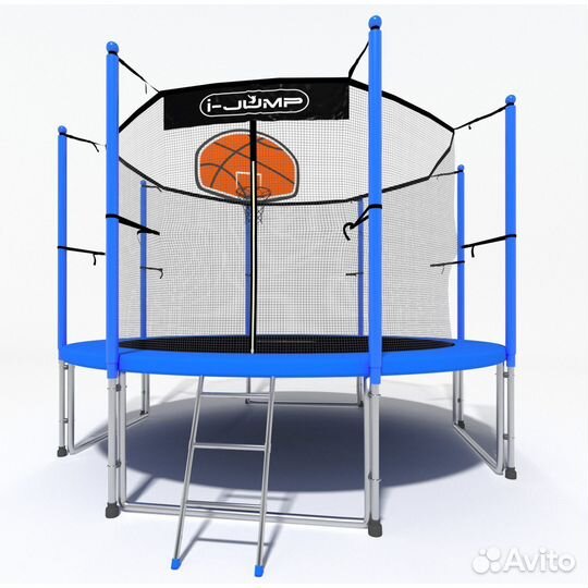 Батут I-jump basket 6FT blue