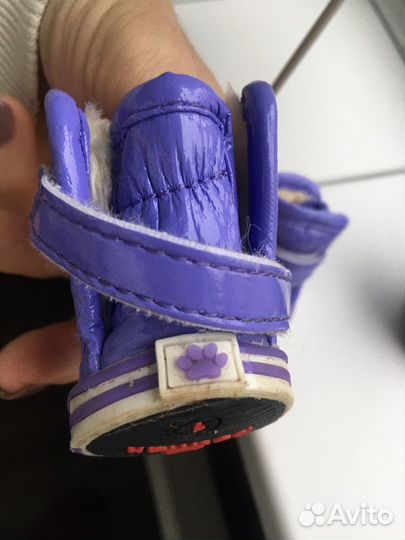 Ботинки для маленькой собачки 1р