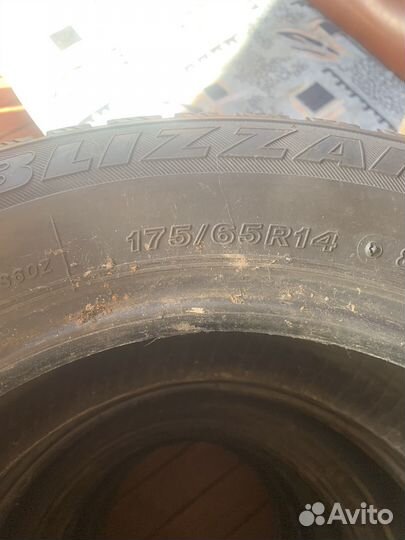 Bridgestone Blizzak WS-60 175/65 R14
