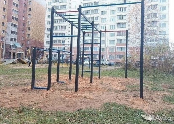 Спортивная площадка воркаут по безналу