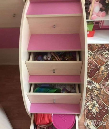 Детская кровать чердак